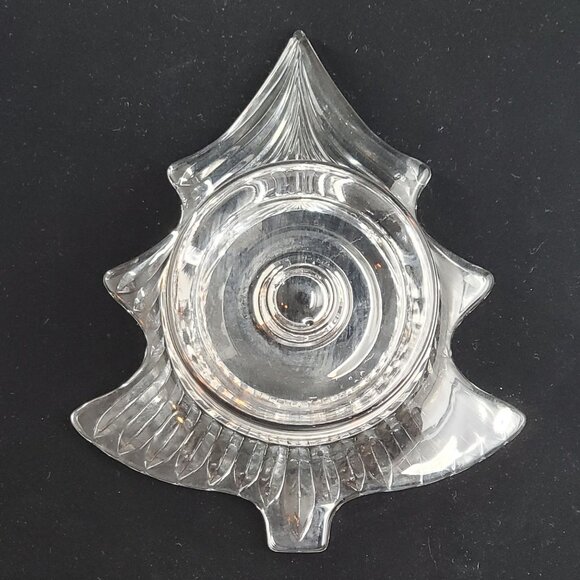 Vintage Mikasa Evergreen Tealight Candleholder Crystal Clear Cut Glass NEW - Picture 4 of 13